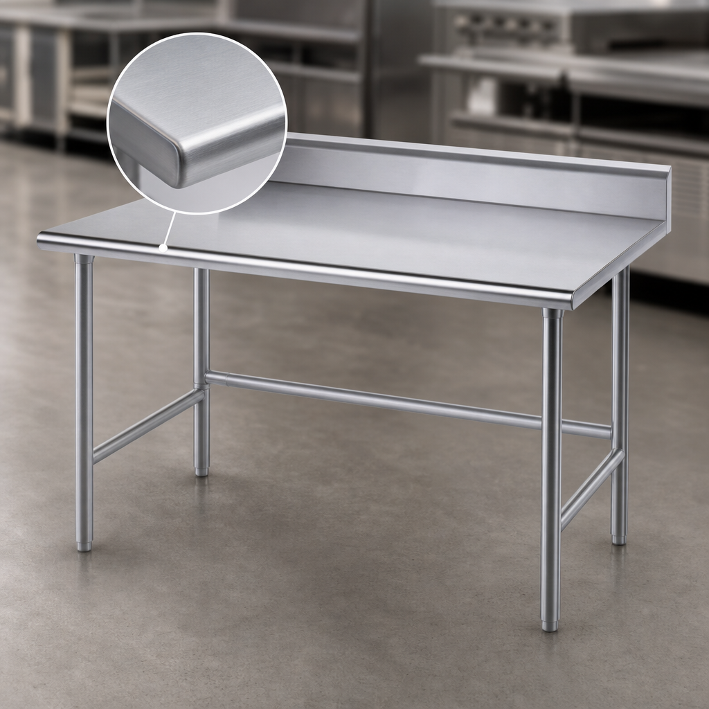 14 Gauge Stainless Steel Top