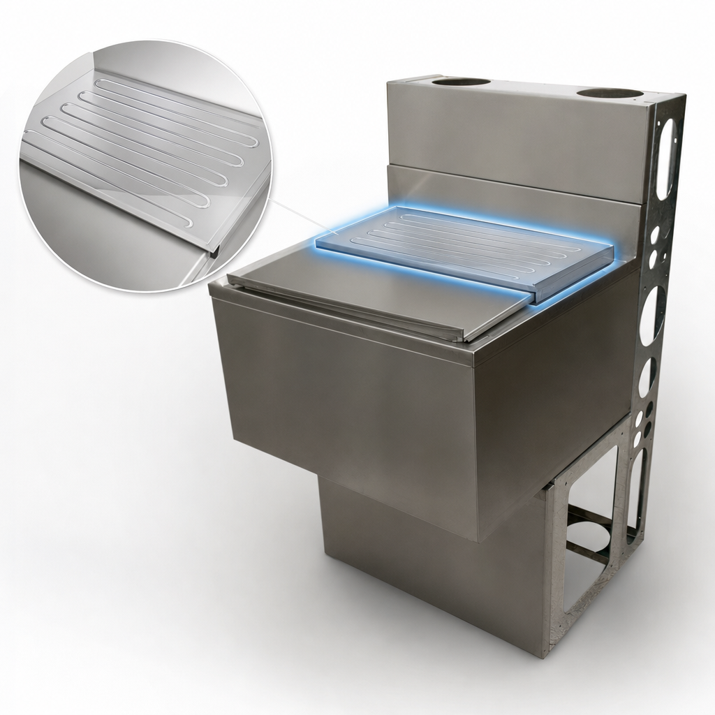 7-Circuit Aluminum Cold Plate