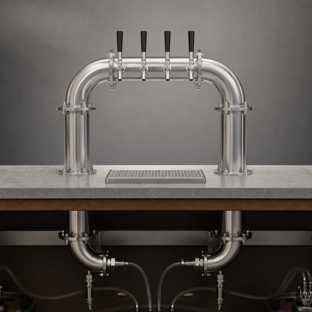 Pipe Pass-Thru Design