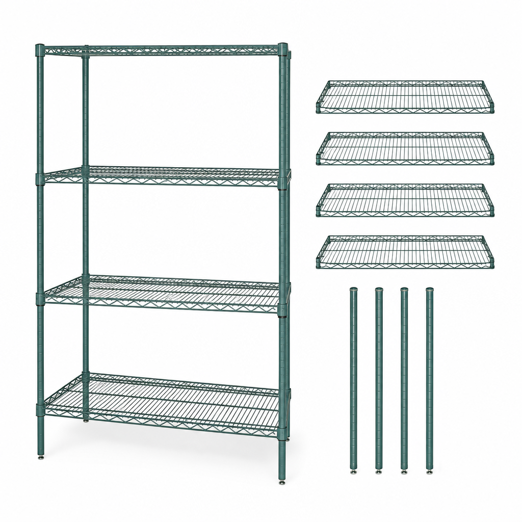 Includes Shelves And Posts