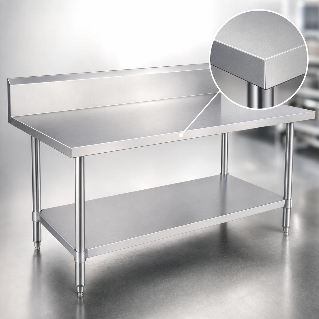 14-Gauge 300 Series Stainless Steel Top