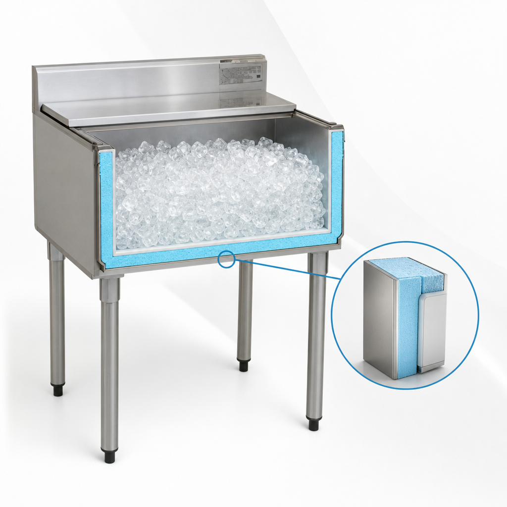 Fully Insulated Ice Bin