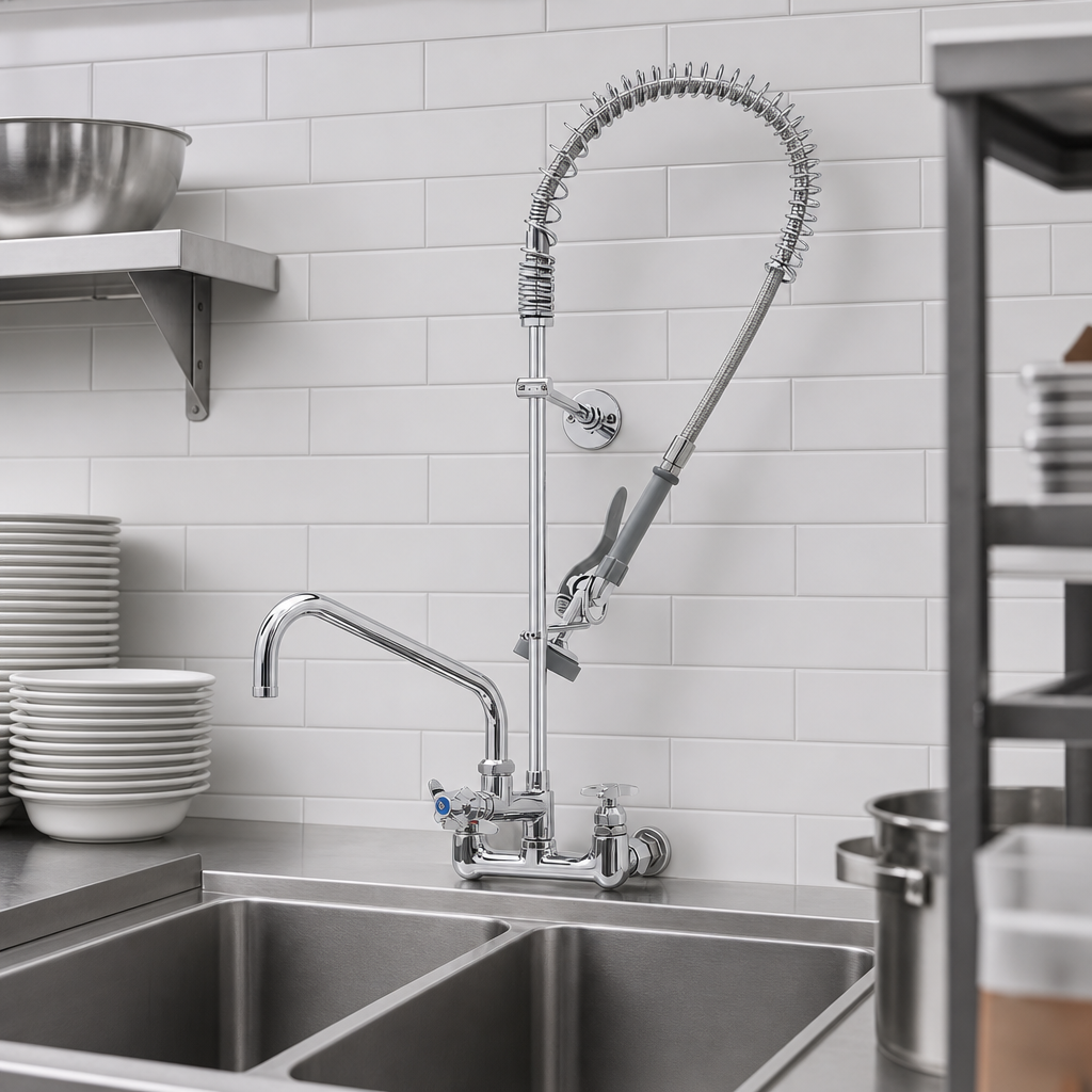 Wall-Mount Add-On Faucet