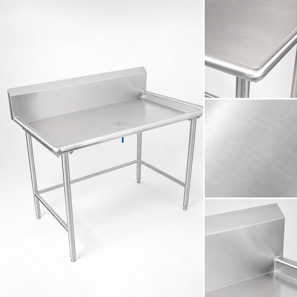 16-Gauge Type 300 Stainless Steel Top