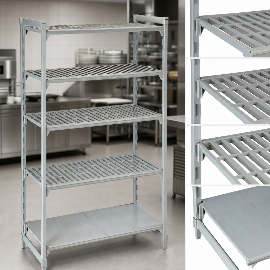 Five-Tier Vented and Solid Layout