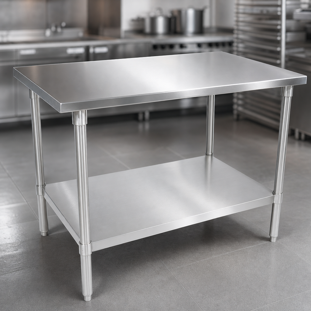 16-Gauge Stainless Steel Top