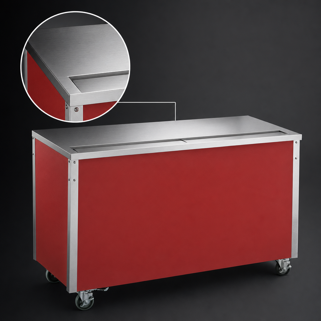 Stainless Steel Top and Countertops