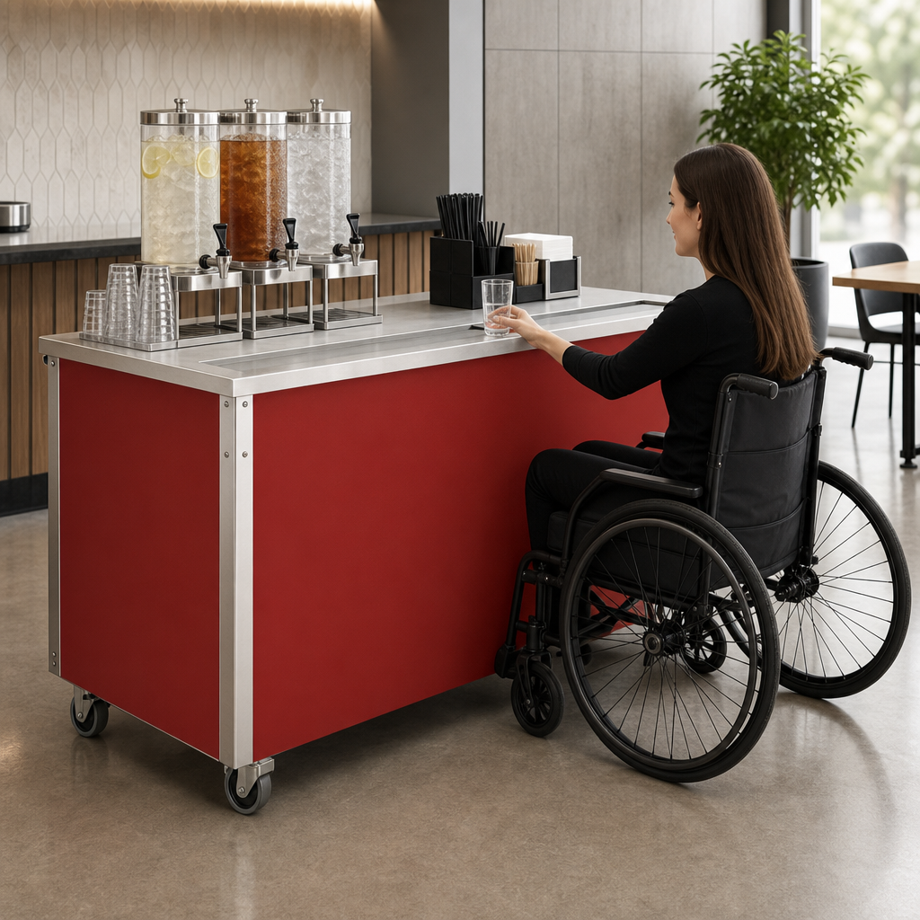 ADA Beverage Counter Height