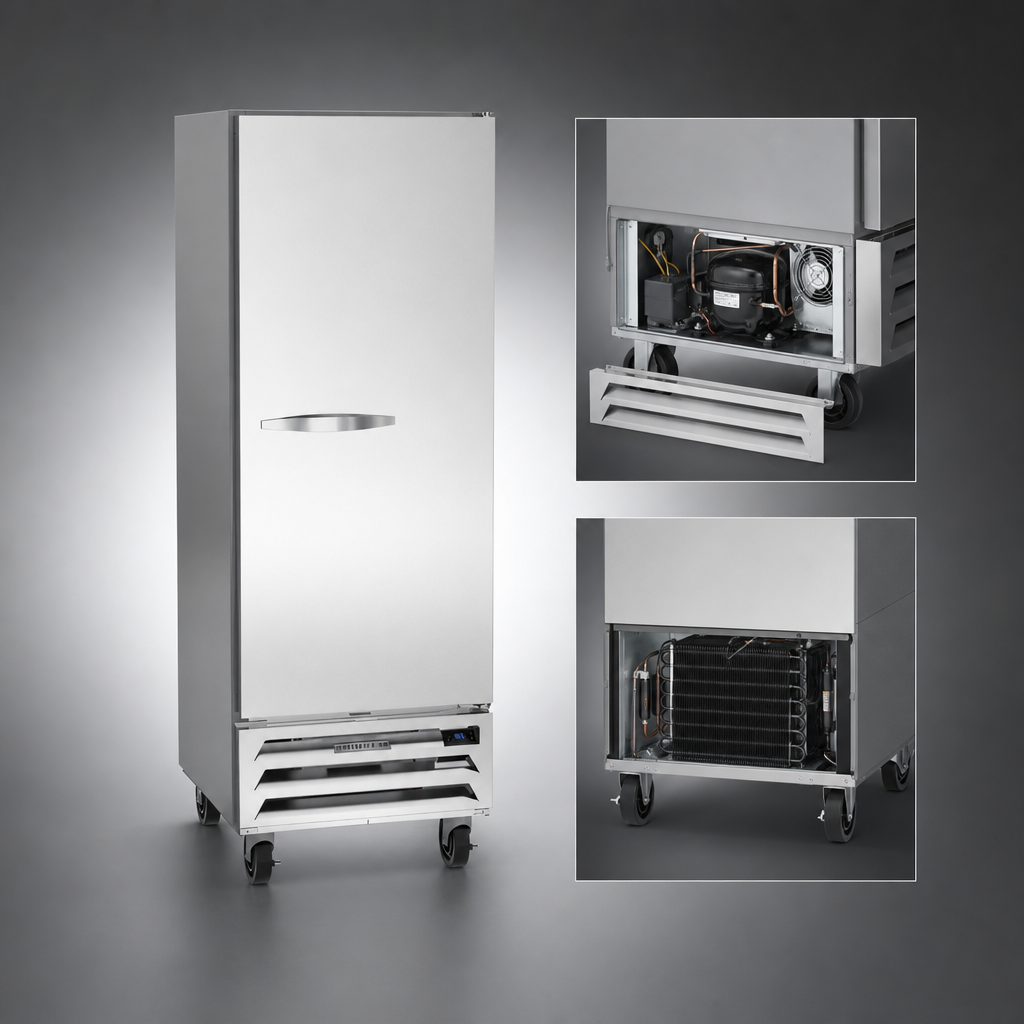Bottom-Mounted Self-Contained Refrigeration
