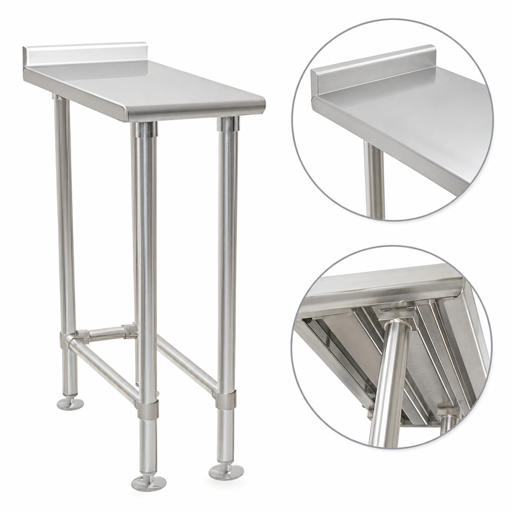 14-Gauge 304 Stainless Steel Top