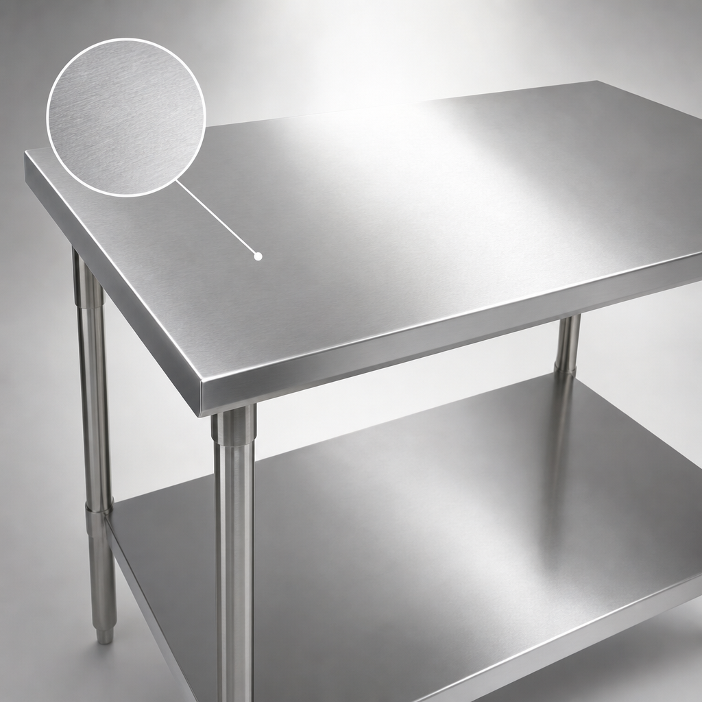 16-Gauge Type 300 Stainless Steel Top