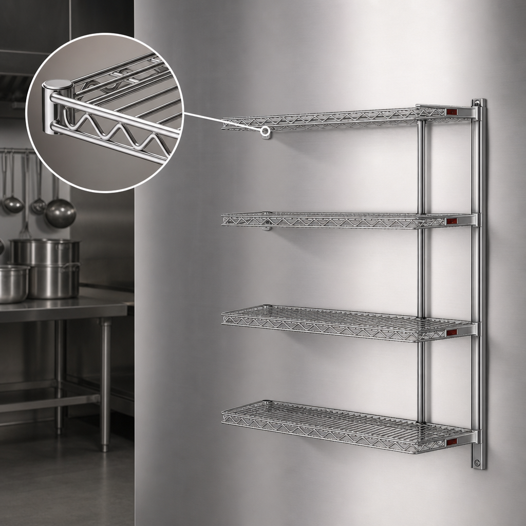 Patented QuadTruss® Shelf Design
