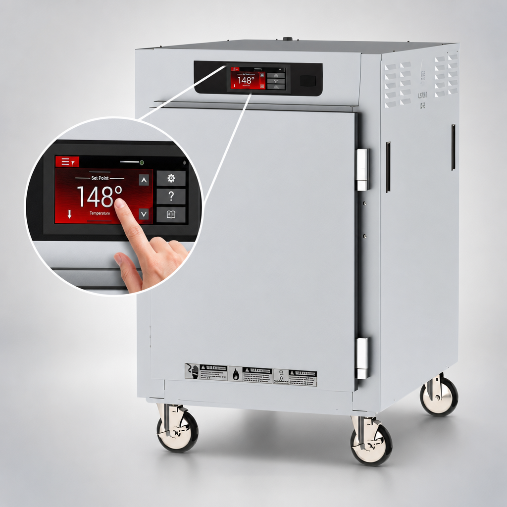 6.8-Inch Touch-Screen Controls