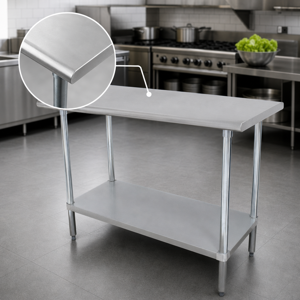 16-Gauge 430 Stainless Steel Top