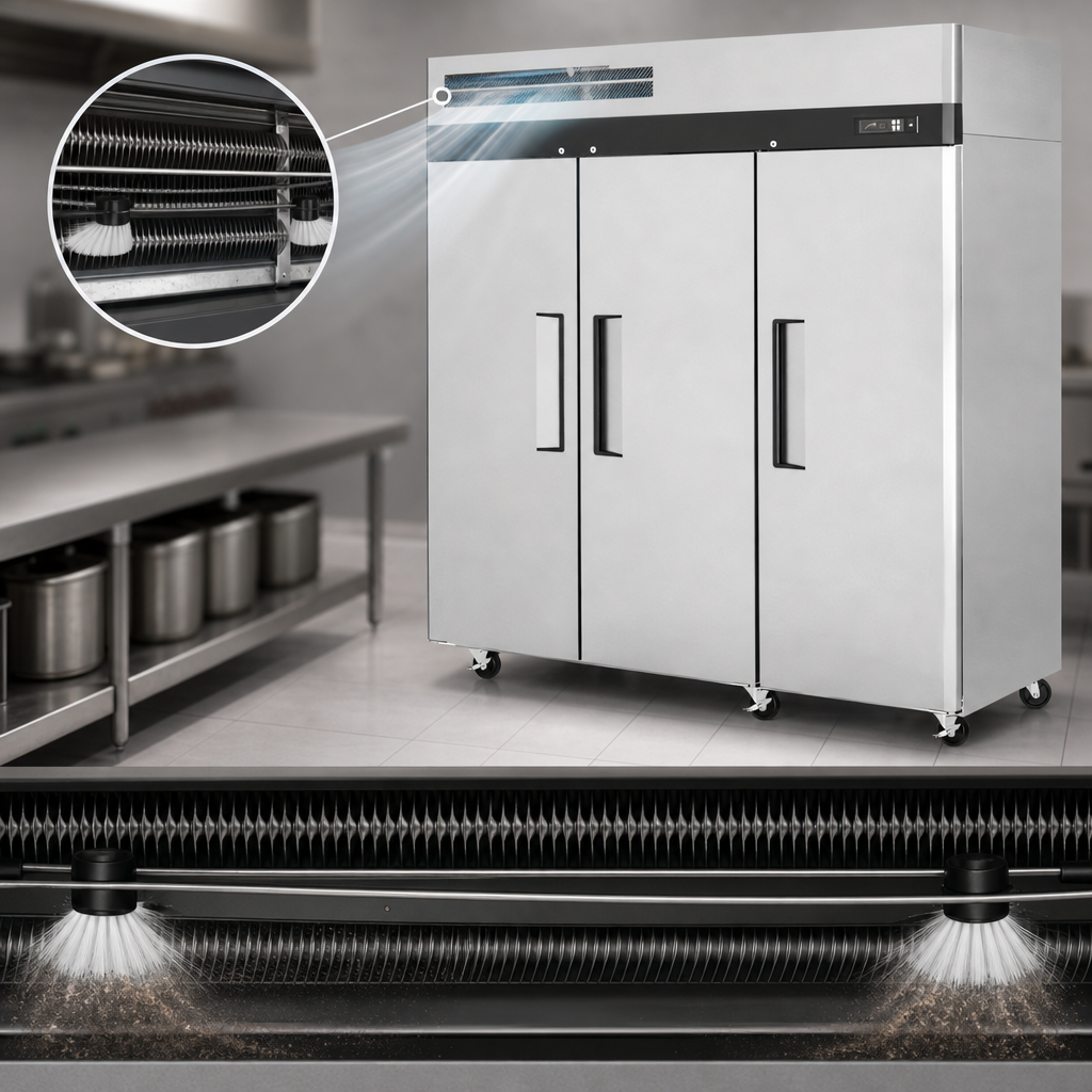 Self-Cleaning Condenser