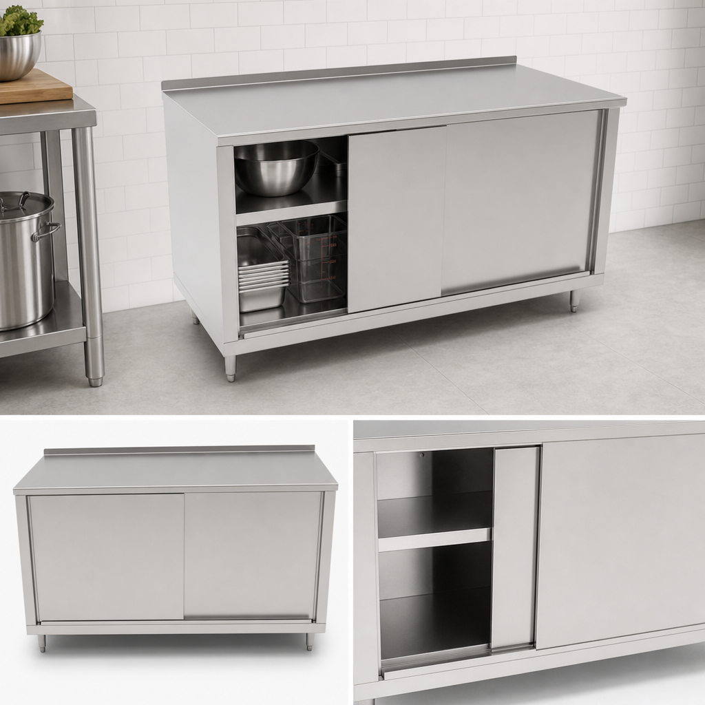 Sliding Door Cabinet Base