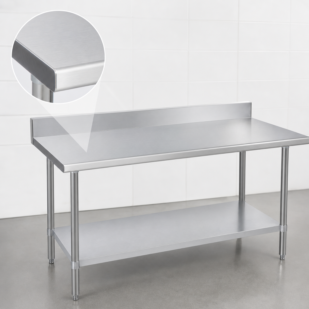 16-Gauge 300 Series Stainless Steel Top