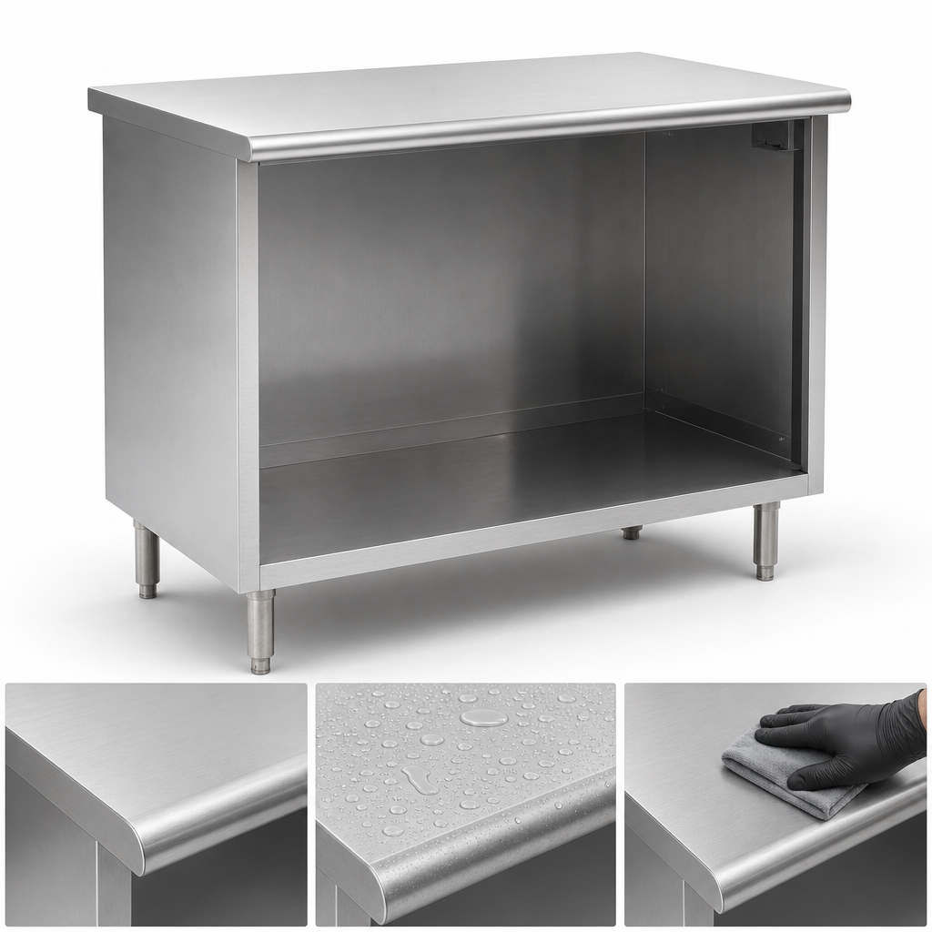 14/304 Stainless Steel Top