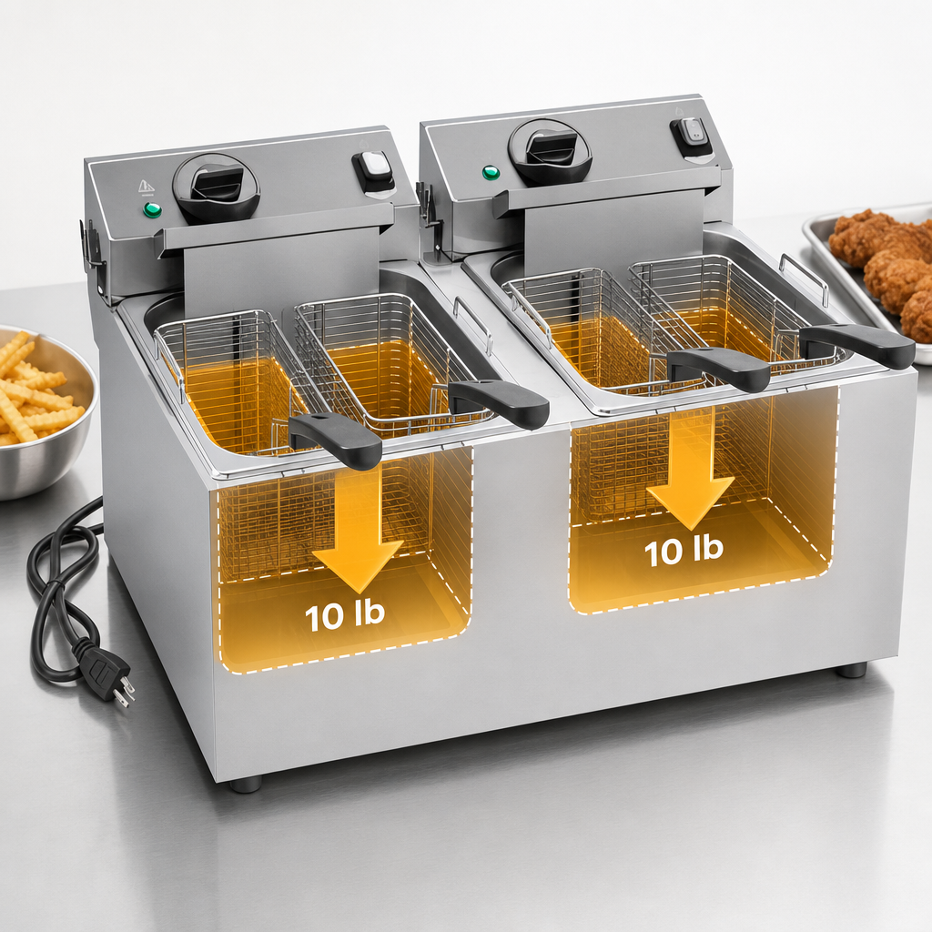 10 lb Capacity Per Well