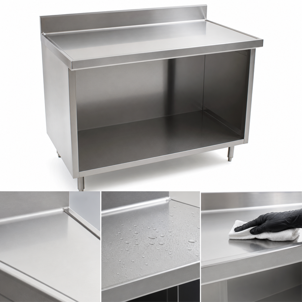14/304 Stainless Steel Top
