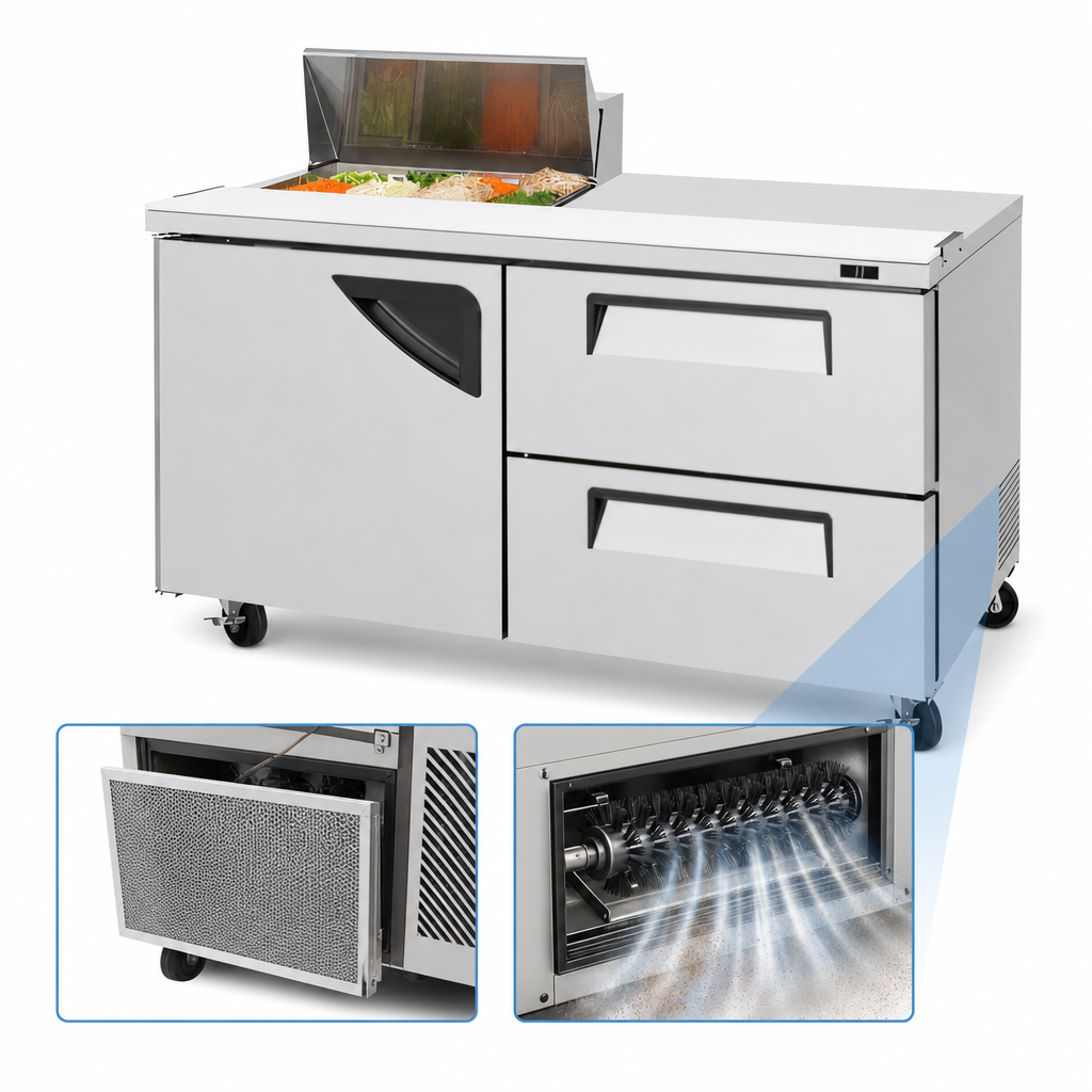 Self-Cleaning Condenser