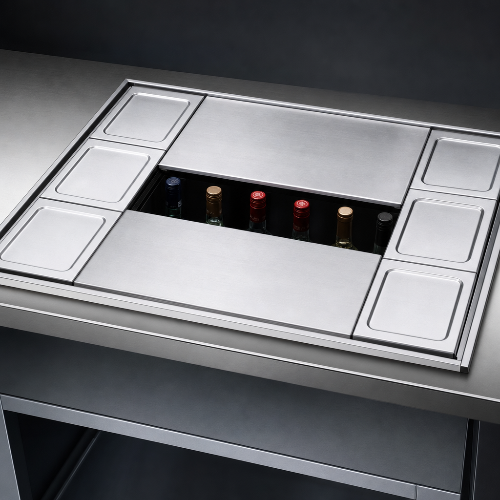 Stainless Steel Sliding Cover