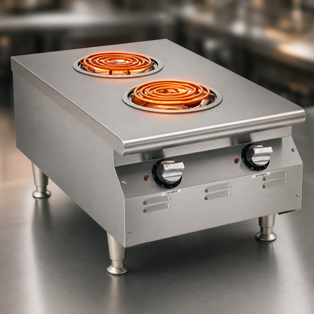 Two 2,100-Watt Burners