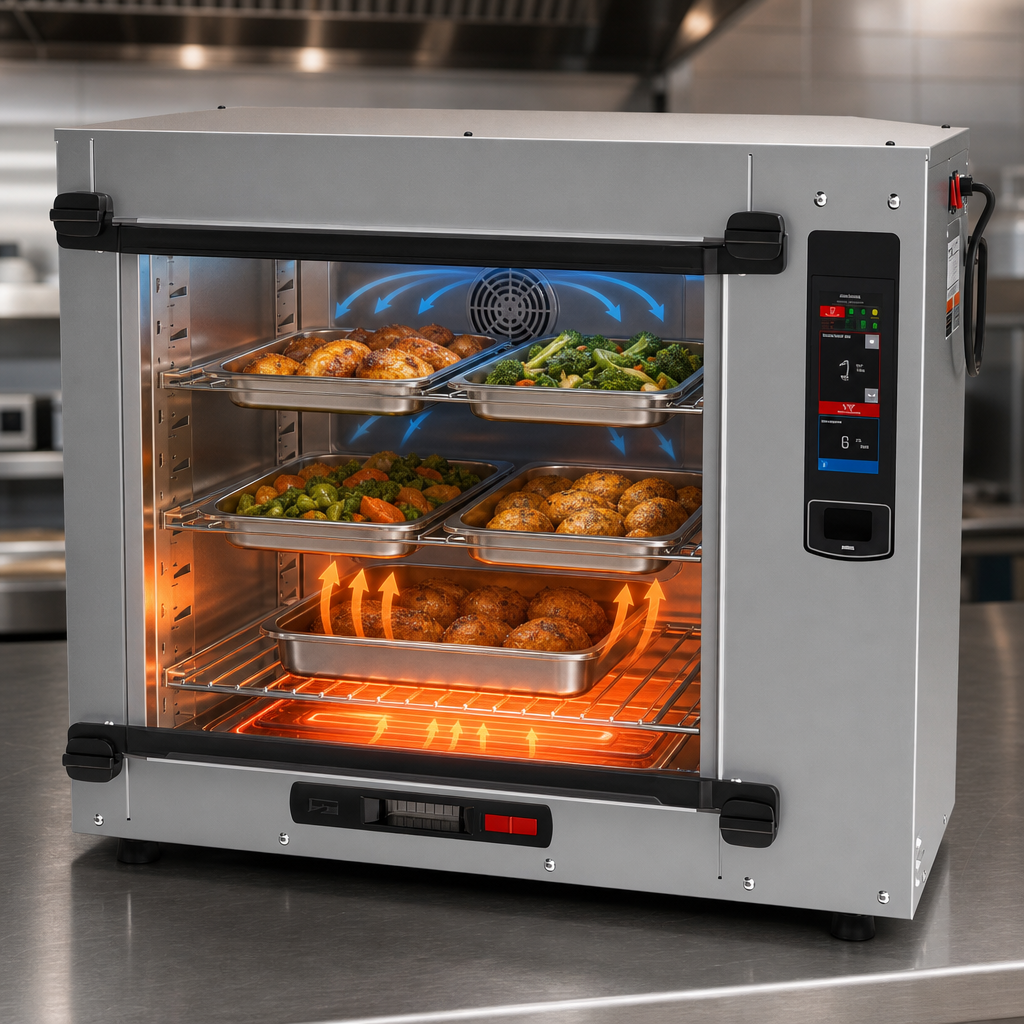 Hybrid Convection-Radiant Heating