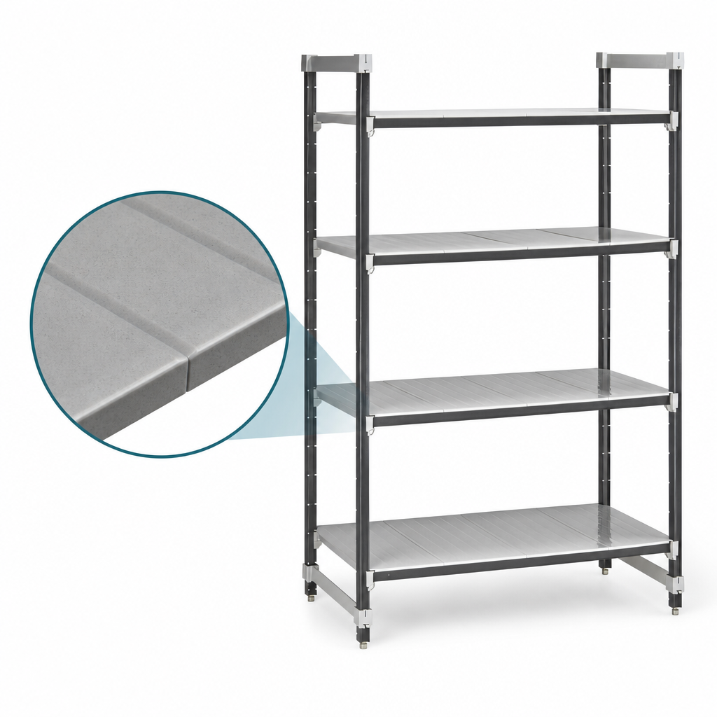 Antimicrobial Shelf Plates