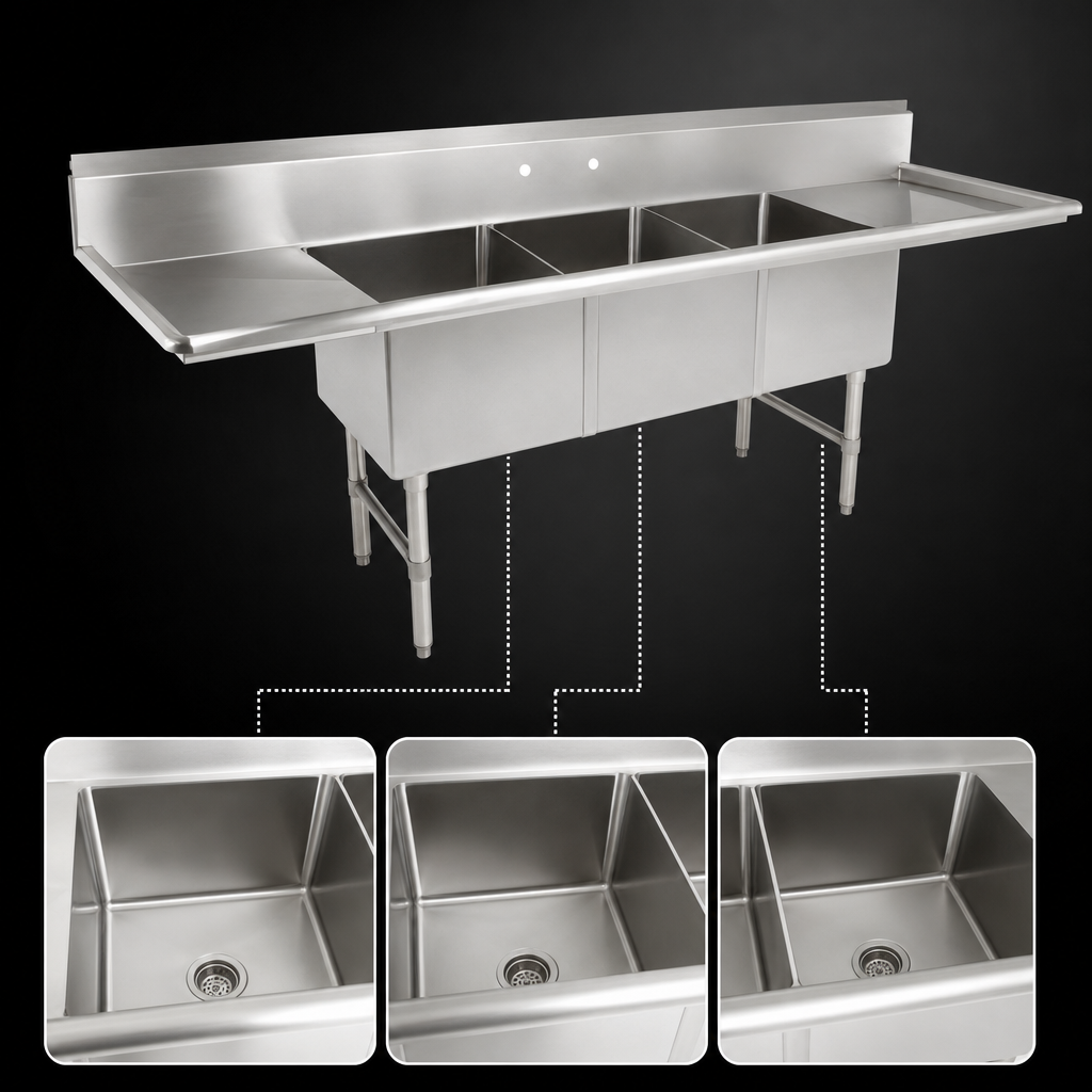 Three-Compartment Layout