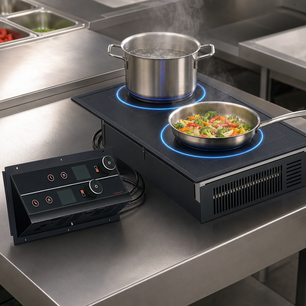 Dual Induction Burners