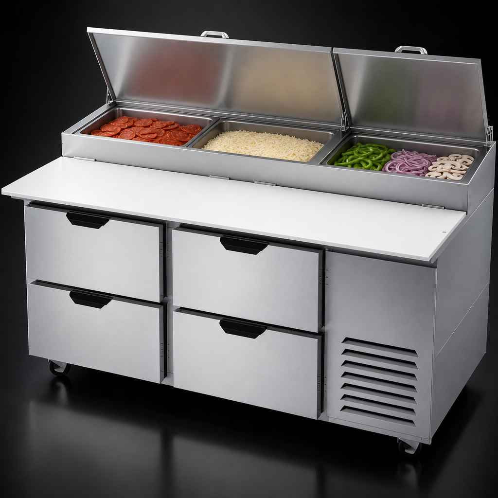 Three Full-Size Pan Top