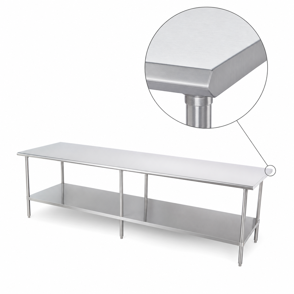 18-Gauge 400 Series Stainless Steel Top