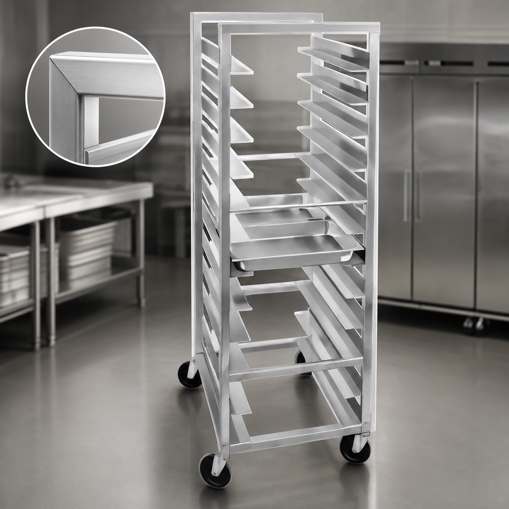 Heavy-Duty Extruded Aluminum Construction