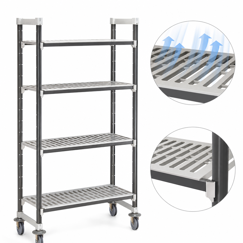 Vented Polypropylene Shelf Plates
