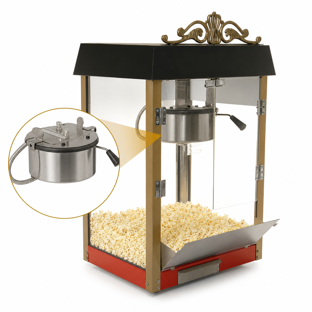 8 Oz. Kettle Capacity