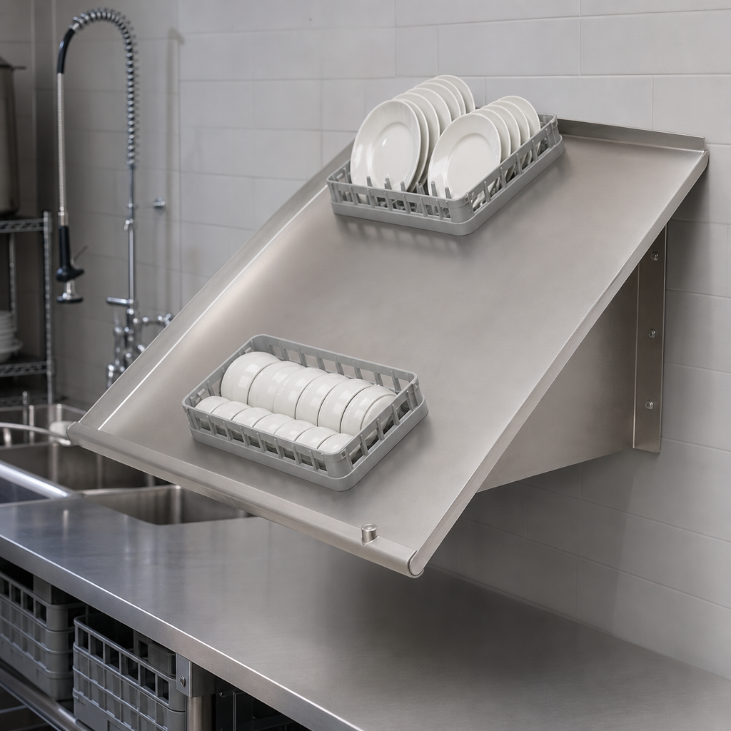 Wall-Mounted Sorting Shelf