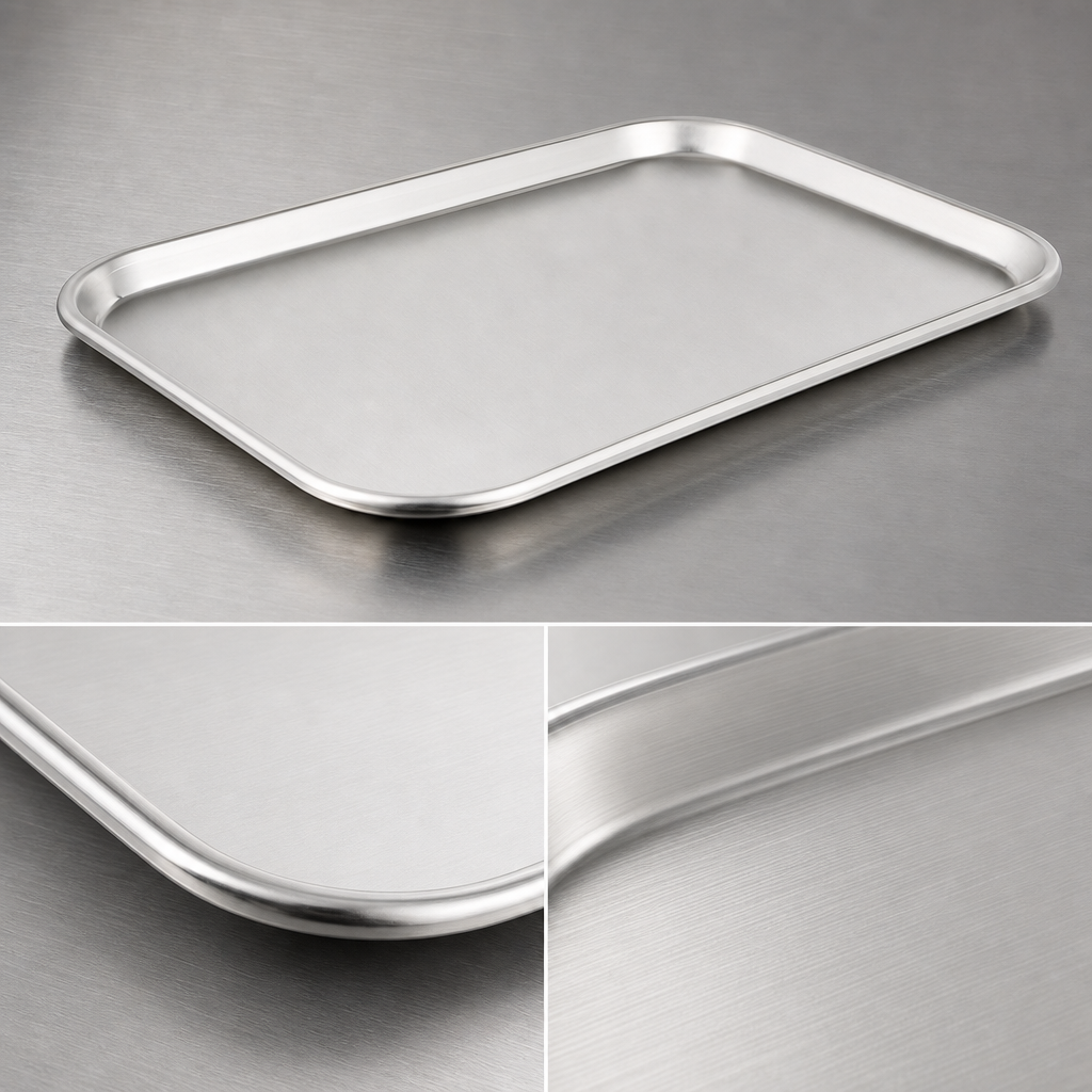 Satin-Finish Stainless Steel