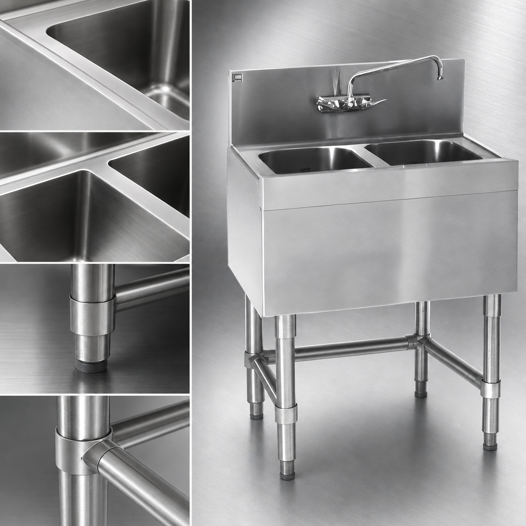 Heavy-Duty 304 Stainless Steel Construction