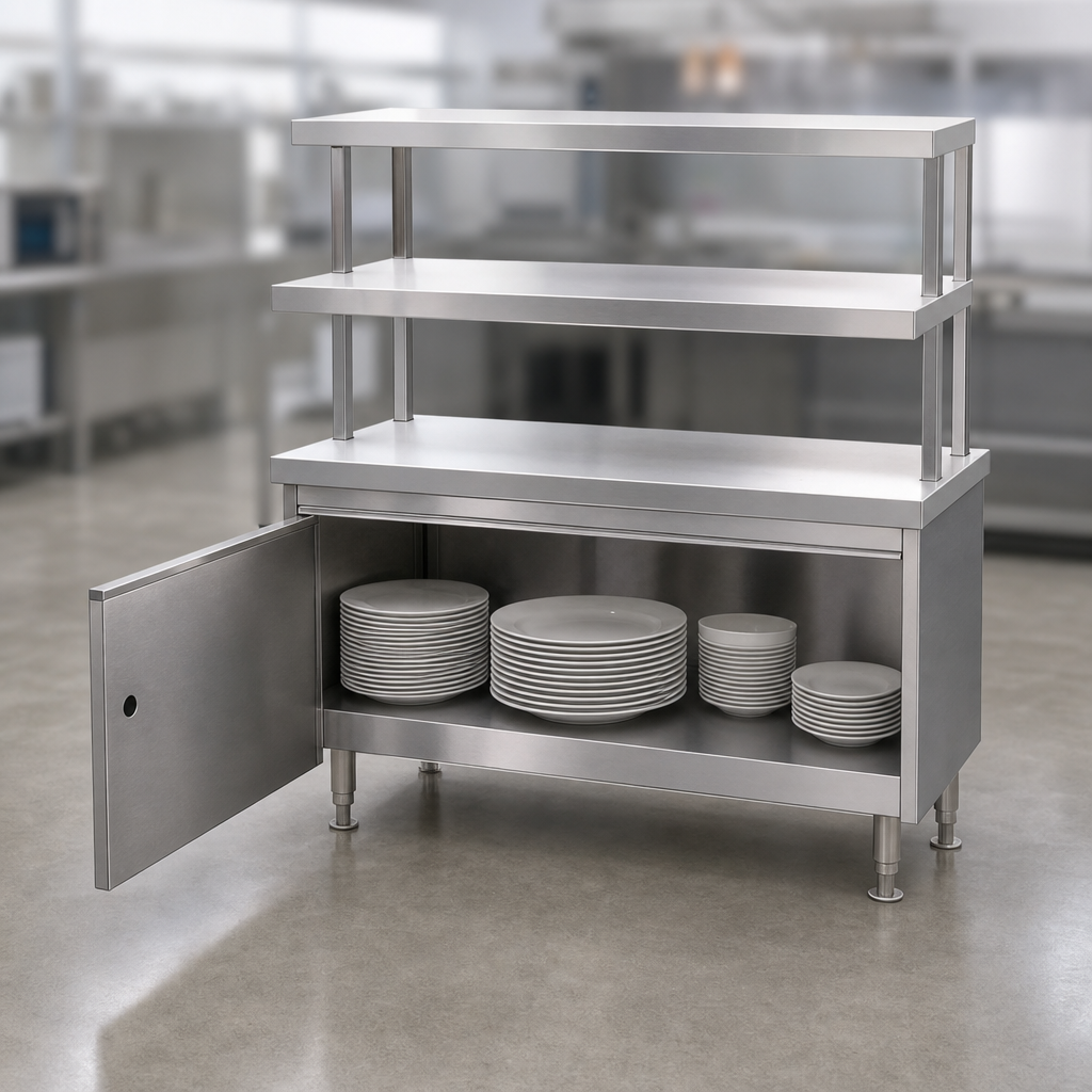 Server-Side Plate Storage Cabinet
