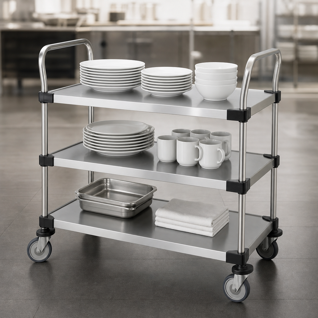 Three Solid Shelves