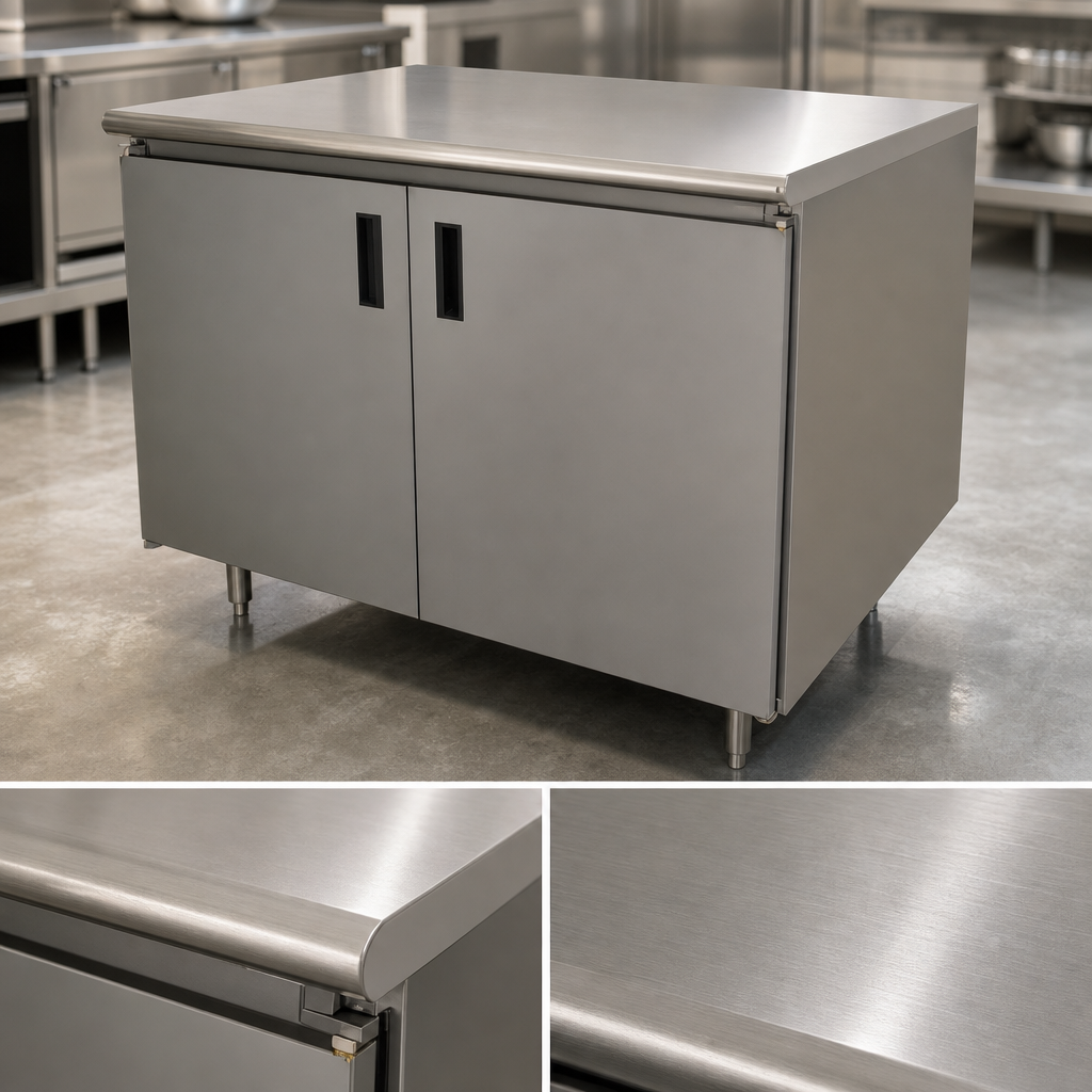 14-Gauge 304 Stainless Steel Top