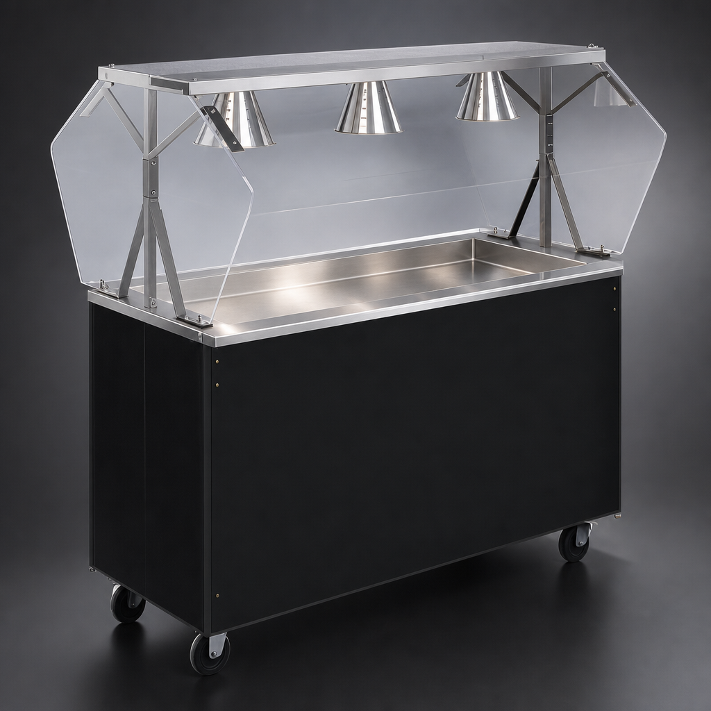 Seamless Stainless Steel Work Surface