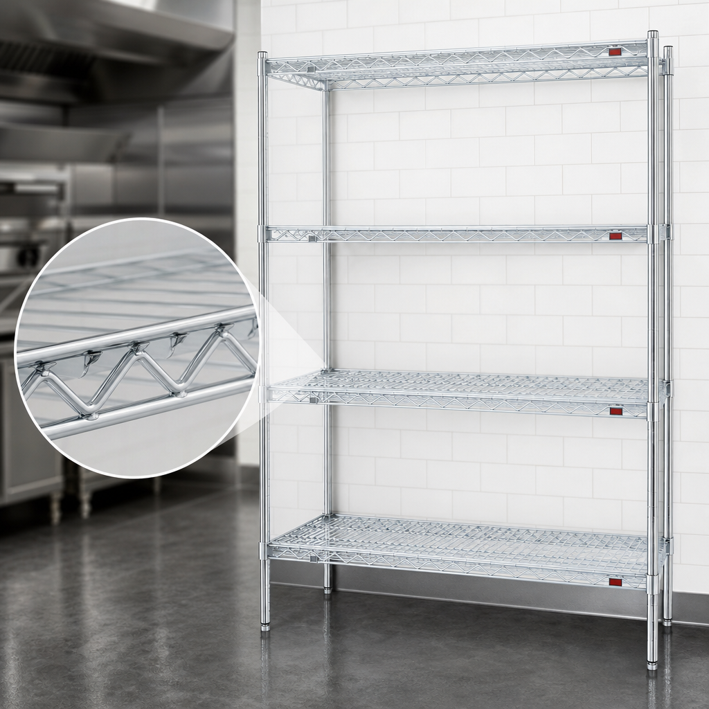 Patented QuadTruss® Shelves