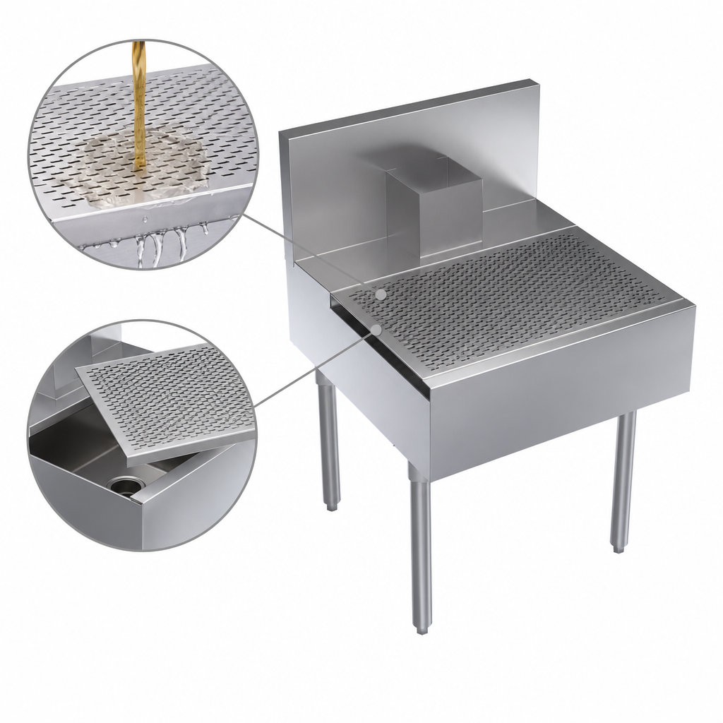 Perforated Top With Removable Insert