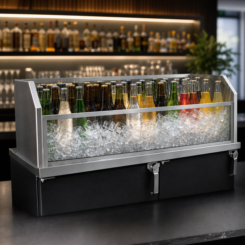Bottled Beverage Display