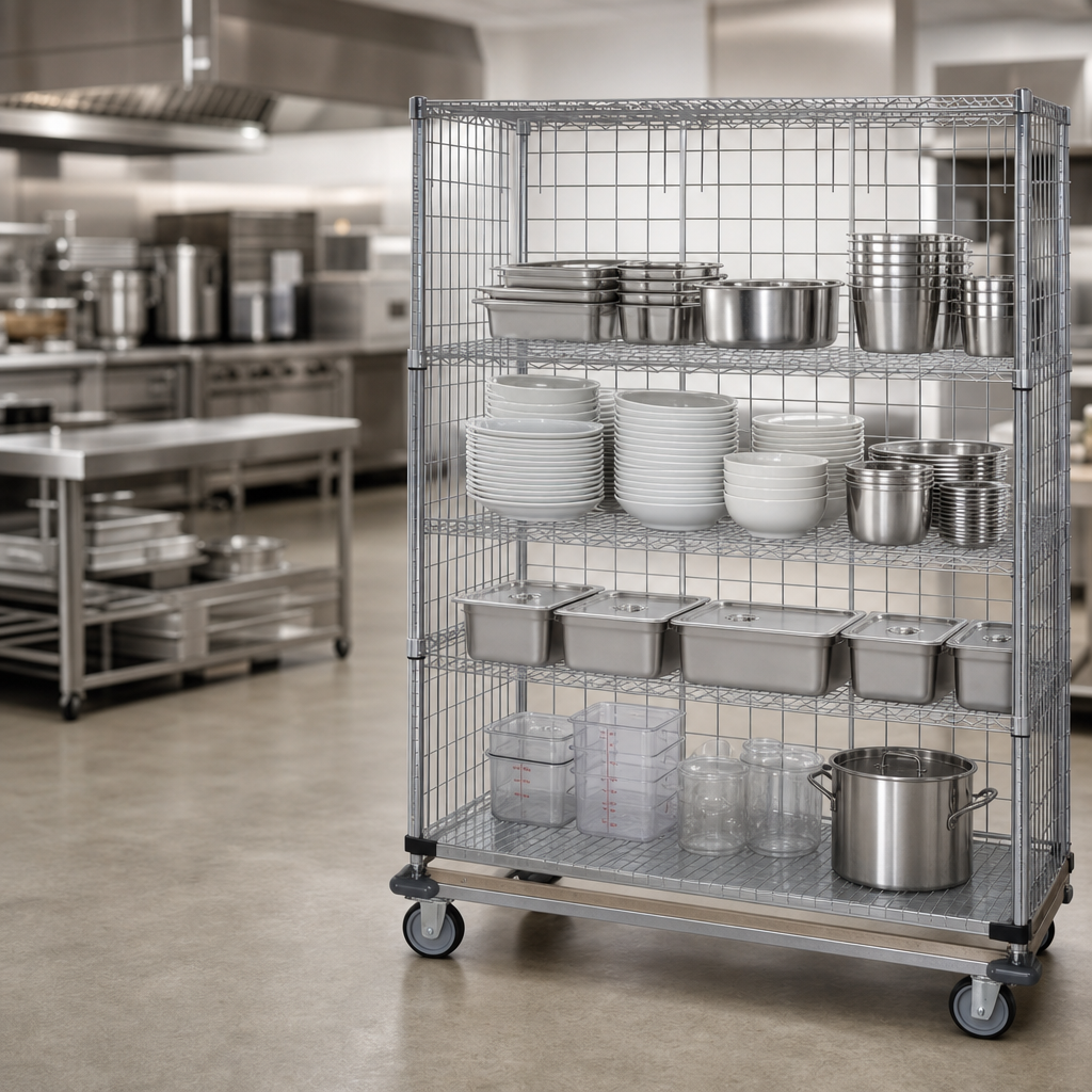 Wire Enclosed Cart Design