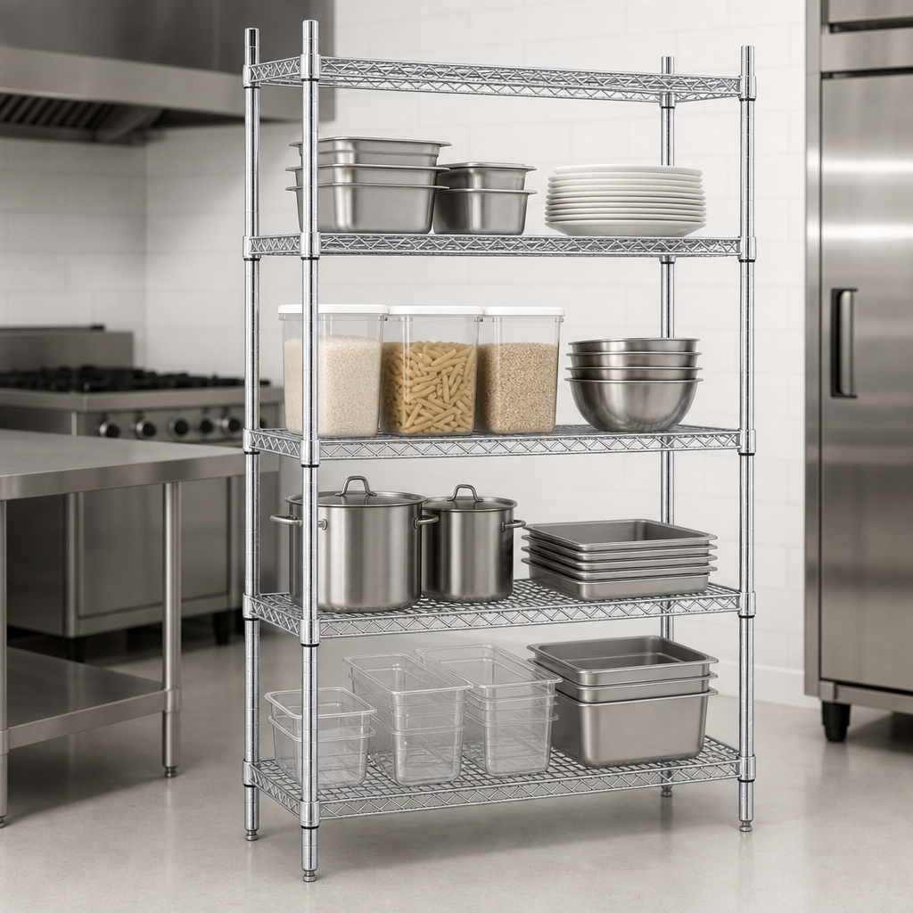 Four Wire Shelves