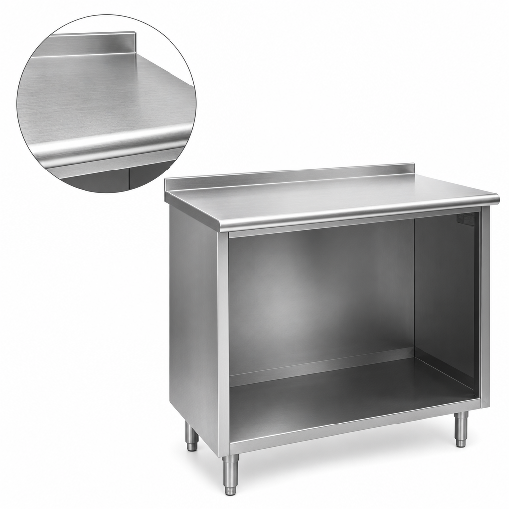 14-Gauge 304 Stainless Steel Top