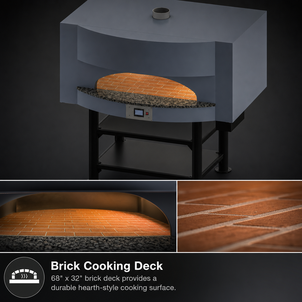 Brick Cooking Deck